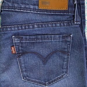 Levi's Demi Curve Skinny Jean Denim Blue Size 27